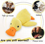 Ducky - Jouet Canard en Peluche pour Chiens Résistant à la Mastication