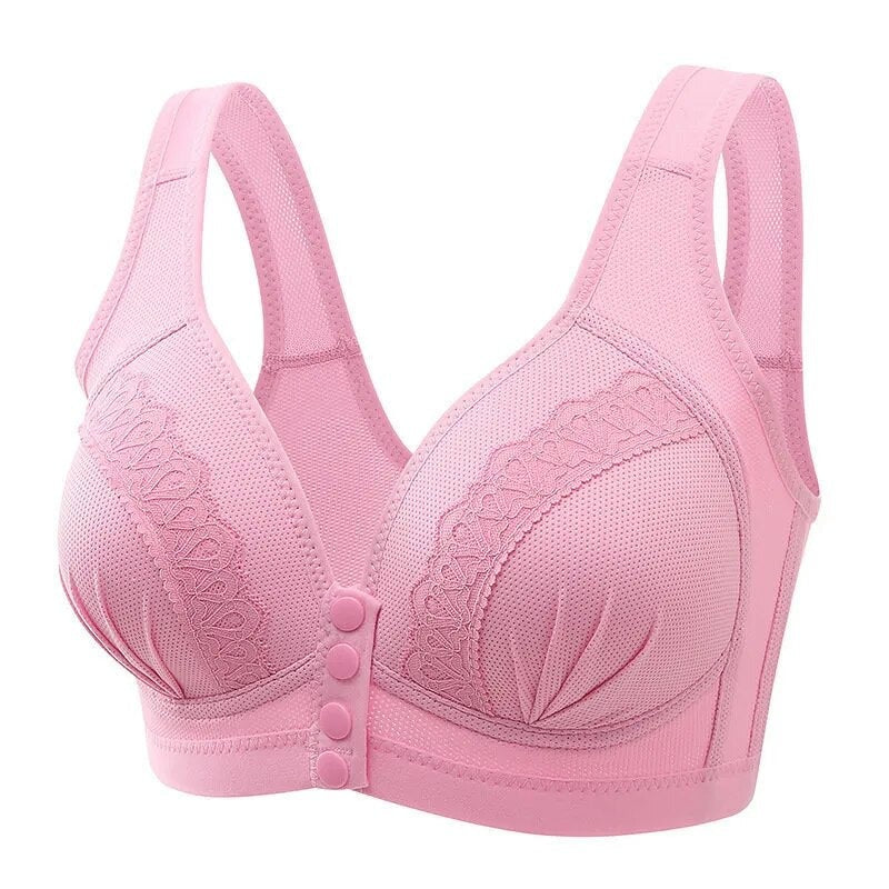 Soutien-gorge sexy fermeture à pression avant