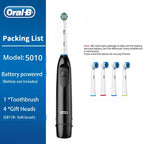 Brosse à dents électrique rotative Oral-B Précision Clean + 4 Brosses