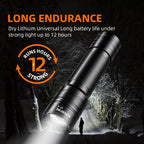SUPERFIRE - Mini lampe torche puissante et étanche