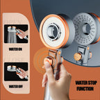 Pommeau de douche double tête économiseur d'eau + 2 filtres