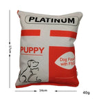 Jouet pour Chien Sac de Chips en Peluche – Couineur & Interactif – À Mâcher pour Chiots et Chiens