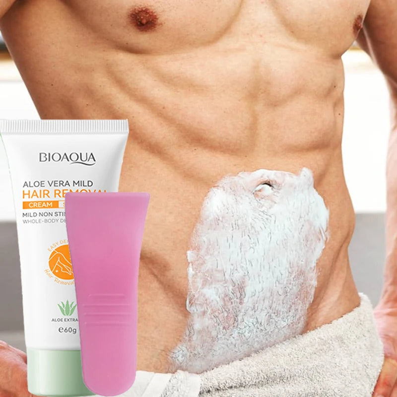Crème dépilatoire sous la douche rapide & indolore + Spatule OFFERTE