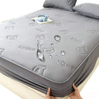 Protège-Matelas Anti-acarien, Imperméable & Élastique - Single, Queen & King