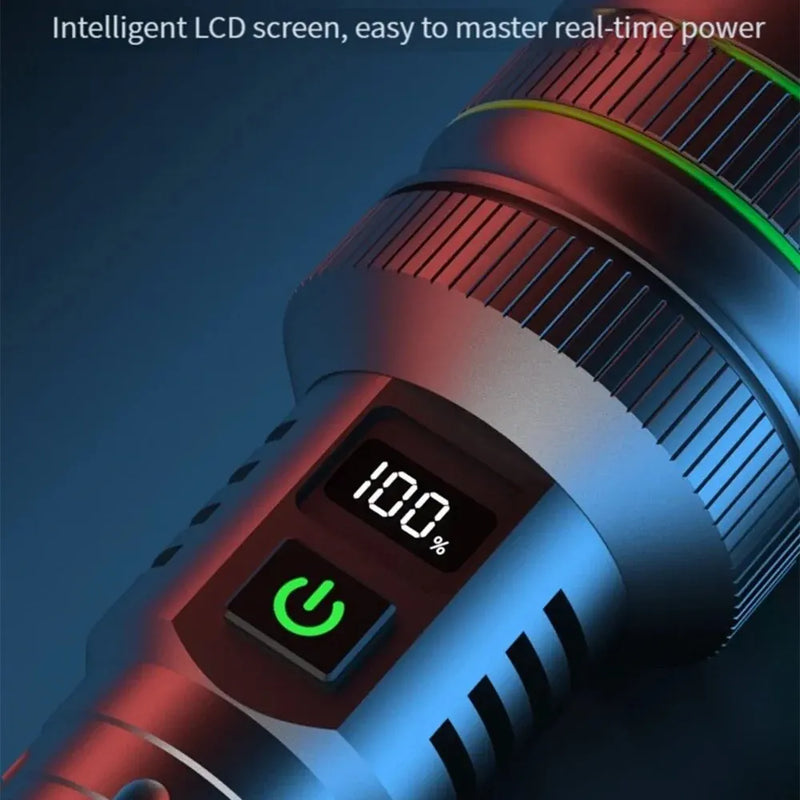 Lampe Torche LED 5 modes - ULTRA longue portée