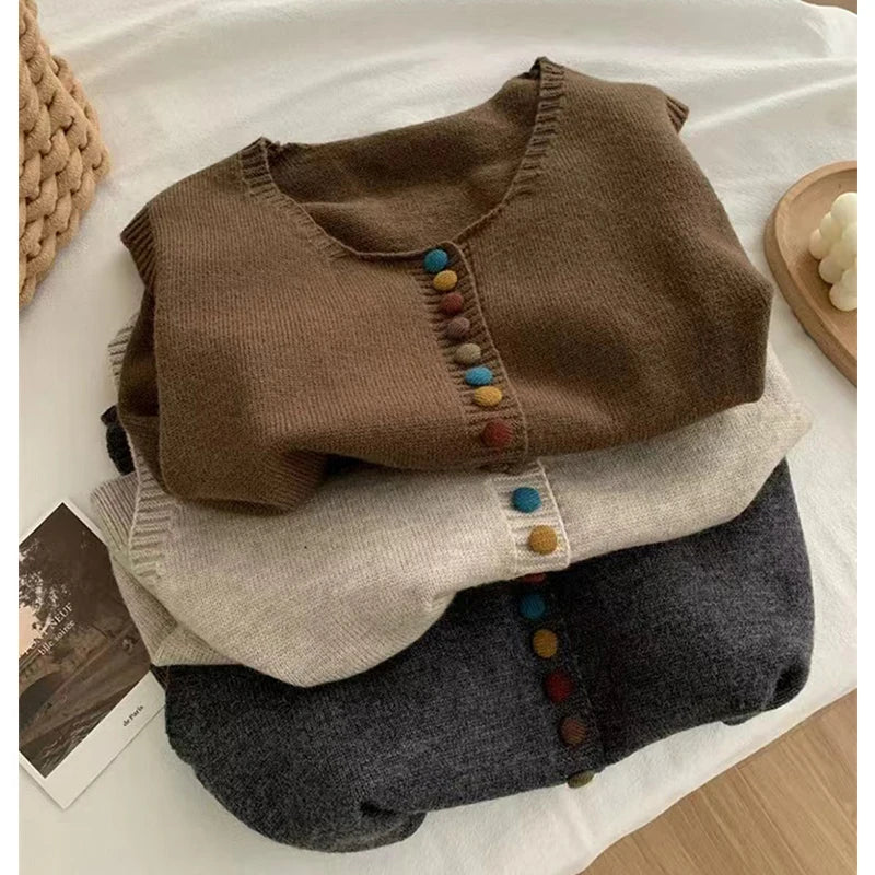 Pull Vintage sans manches - Col rond