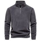 Pull polaire col cheminé à zip