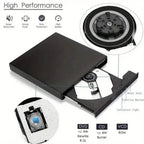 Lecteur CD/ RW/ DVD-ROM Externe USB 3.0