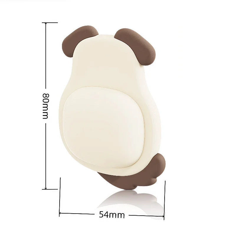 4x Butées pour Poignées de Portes Adhésives Anti-chocs