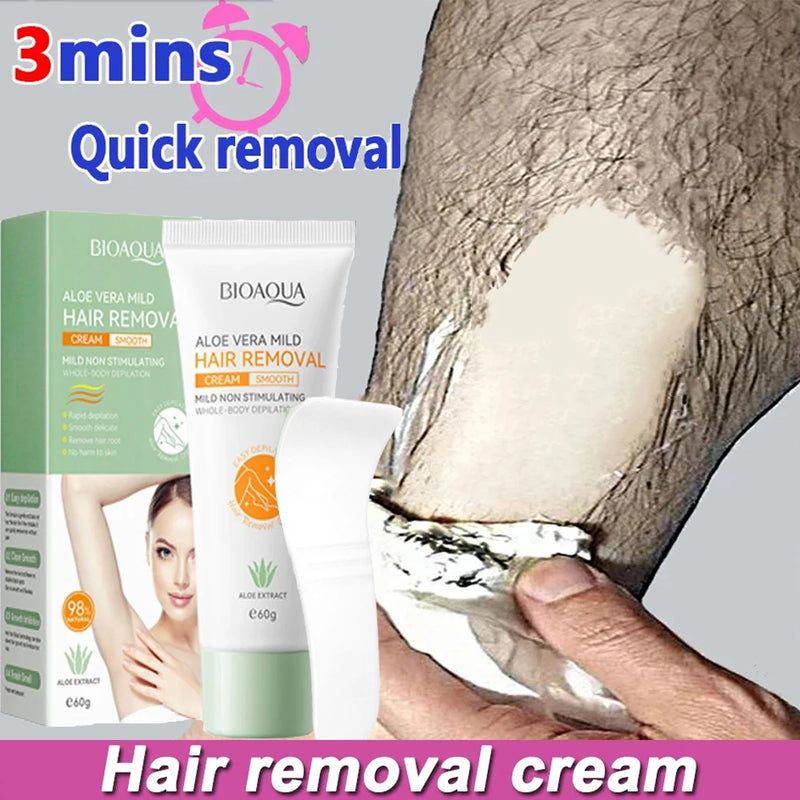 Crème dépilatoire sous la douche rapide & indolore + Spatule OFFERTE