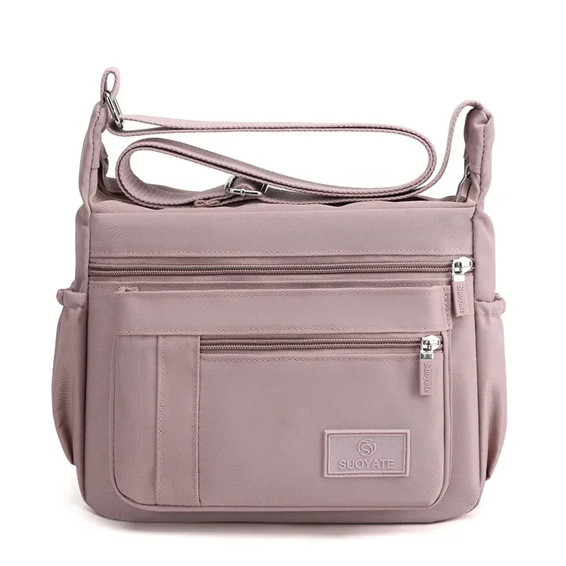 Sac Bandoulière Femme en Nylon Imperméable – Grande Capacité et Multipoches