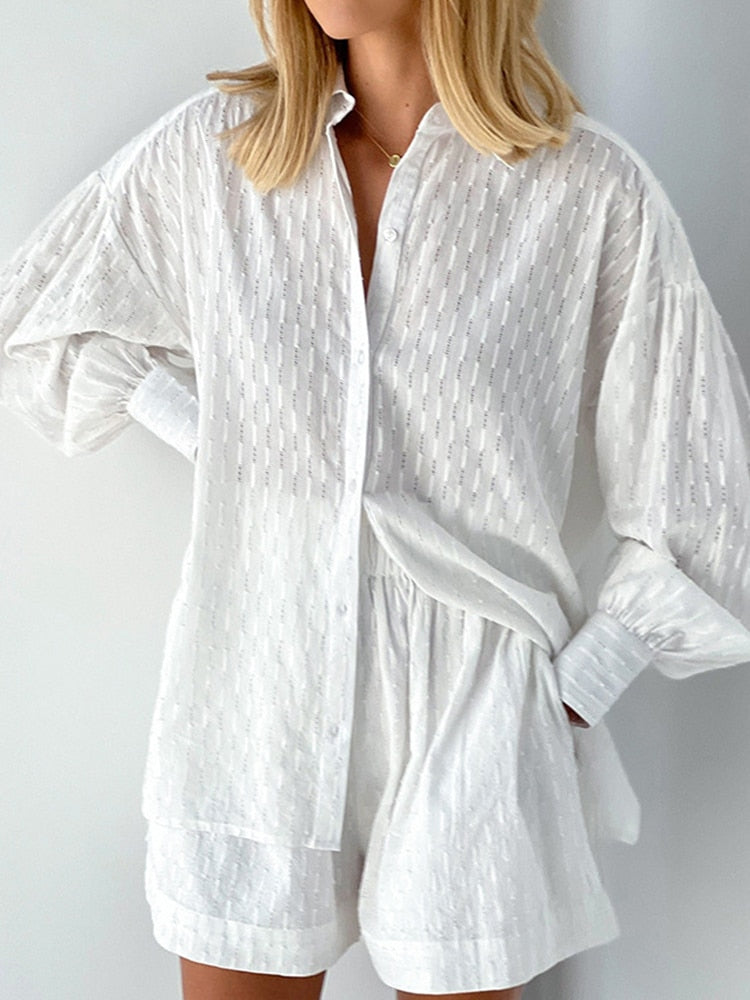 Ensemble 2PCS Chemise et short ultra-léger