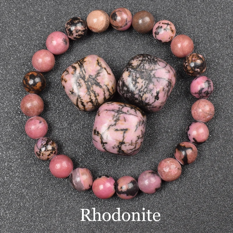 Bracelet en Pierres Naturelles – Confiance & Protection