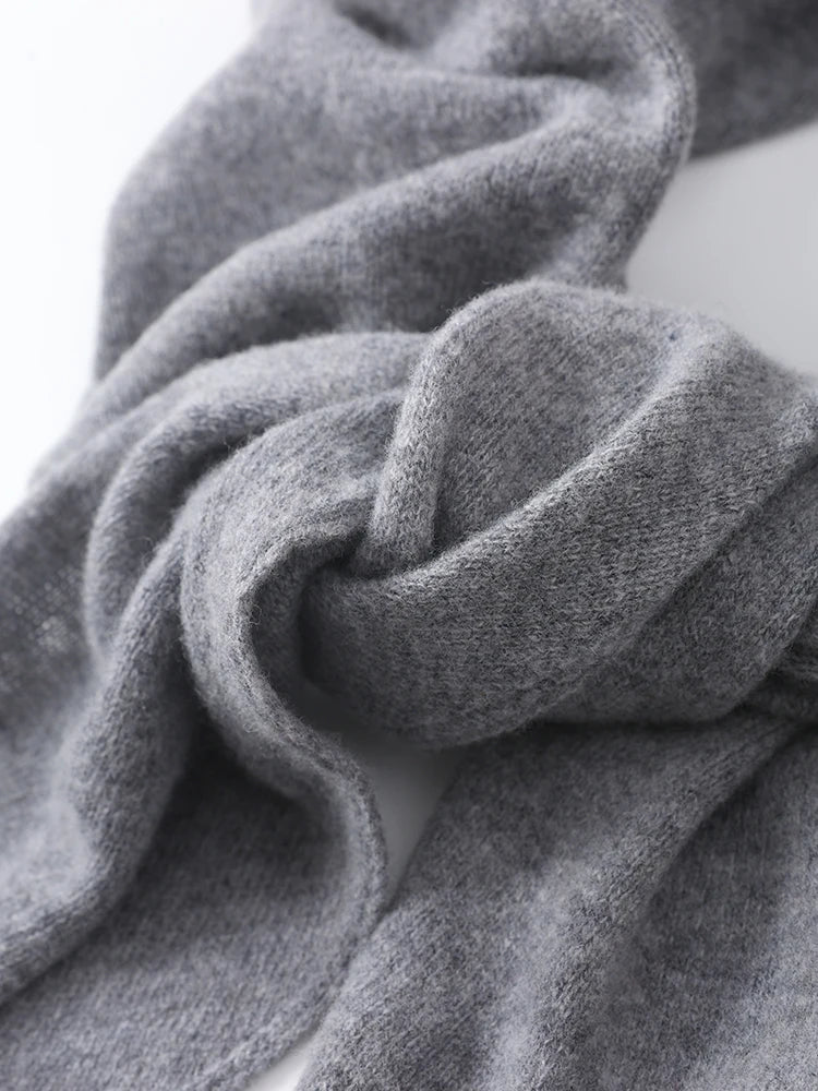 Châle 2 en 1 Écharpe en 100% Laine