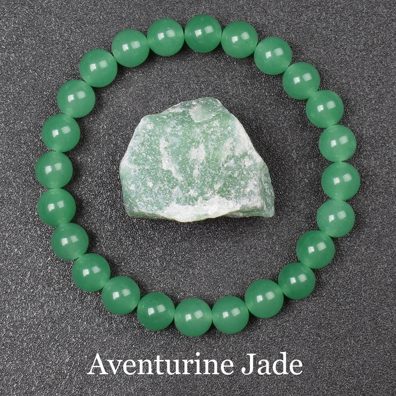 Bracelet en Pierres Naturelles – Confiance & Protection