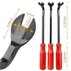 Kit de clips de fixation en plastique