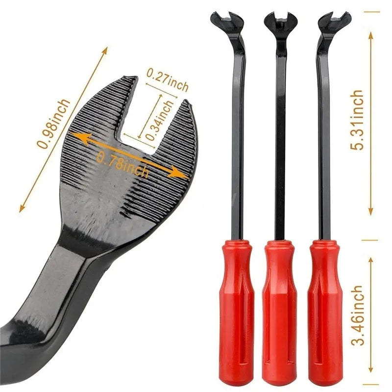 Kit de clips de fixation en plastique