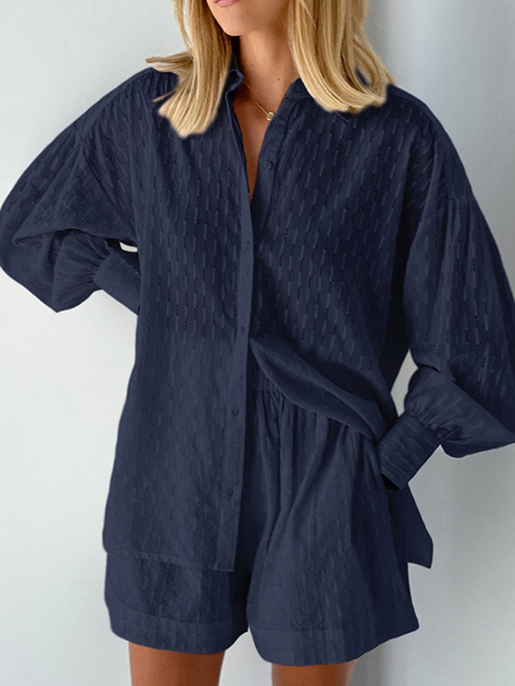 Ensemble 2PCS Chemise et short ultra-léger