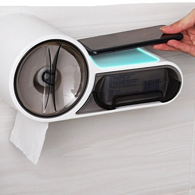 Porte-papier Hygiénique et Multifonctionnel