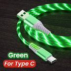 Câble LED 5A Ultra Rapide Type-C et Micro USB