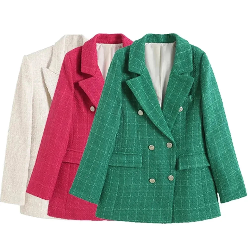Blazer Vintage double boutonnage - Femmes