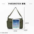 Sac Fourre-Tout Femme en Nylon – Design Multipoches Pratique et Élégant