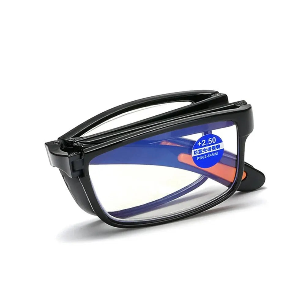 Lunettes de Lecture Pliables Anti-Lumière Bleue Unisexe – Compactes et Portables avec Étui de Poche OFFERT