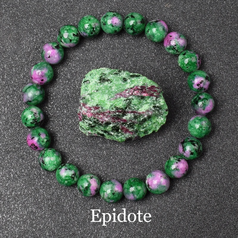 Bracelet en Pierres Naturelles – Confiance & Protection