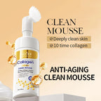 Nettoyant Mousse pour le Visage au Collagène
