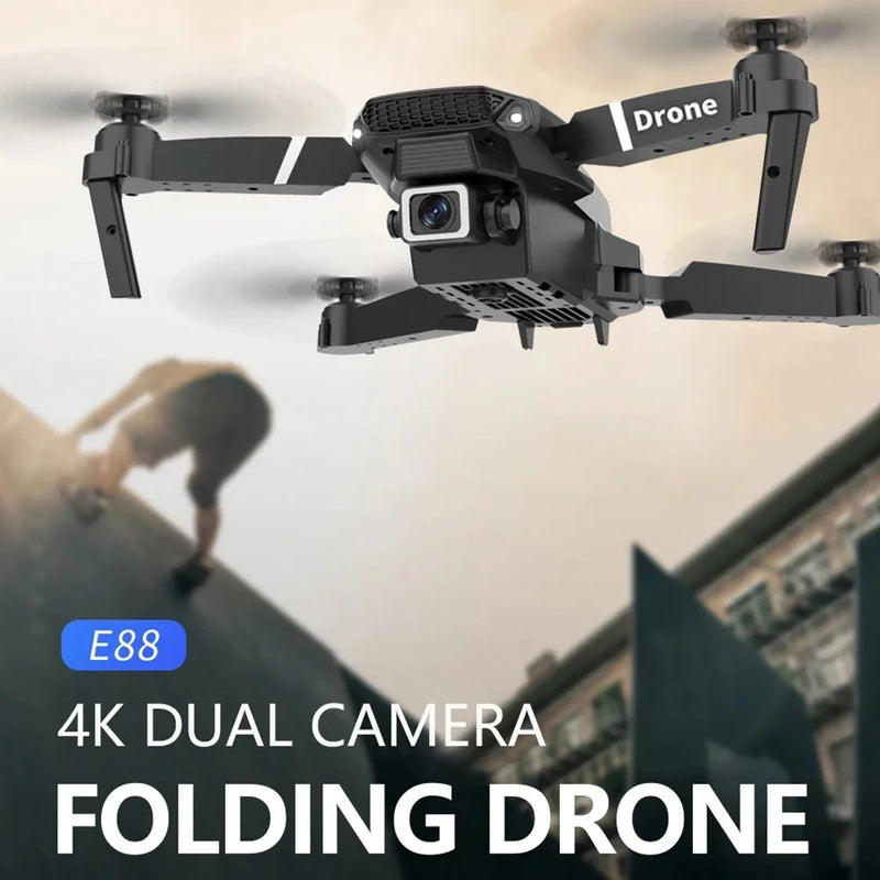 Drone Pliable 4K HD avec Double Caméra