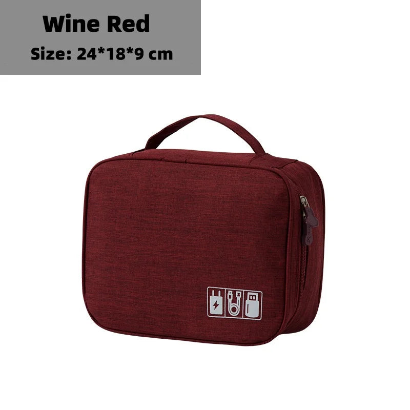 Travel Storage Bag for Electronic Accessories