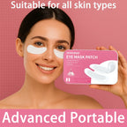 Lot de 4 Patchs pour Yeux Microneedling Réutilisables