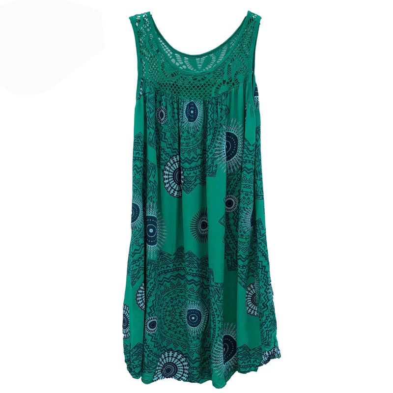 Robe d'Été à Motif Mandala - Spéciale Grandes Tailles