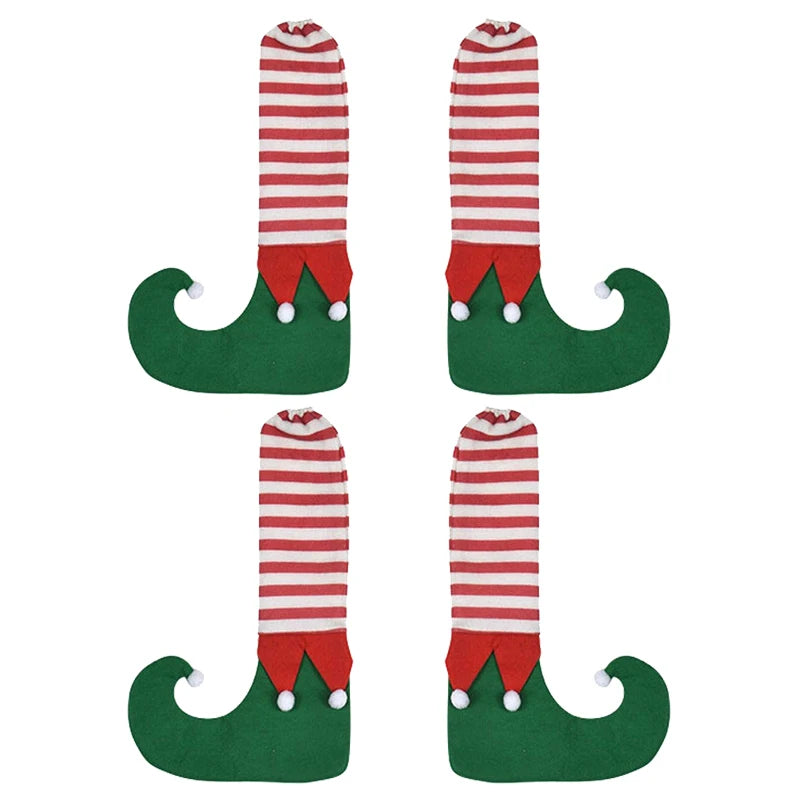 Lot de 4 Chaussettes Lutin pour Pieds de Table et Chaise