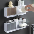 Lot de 2 Mini porte-savon mural