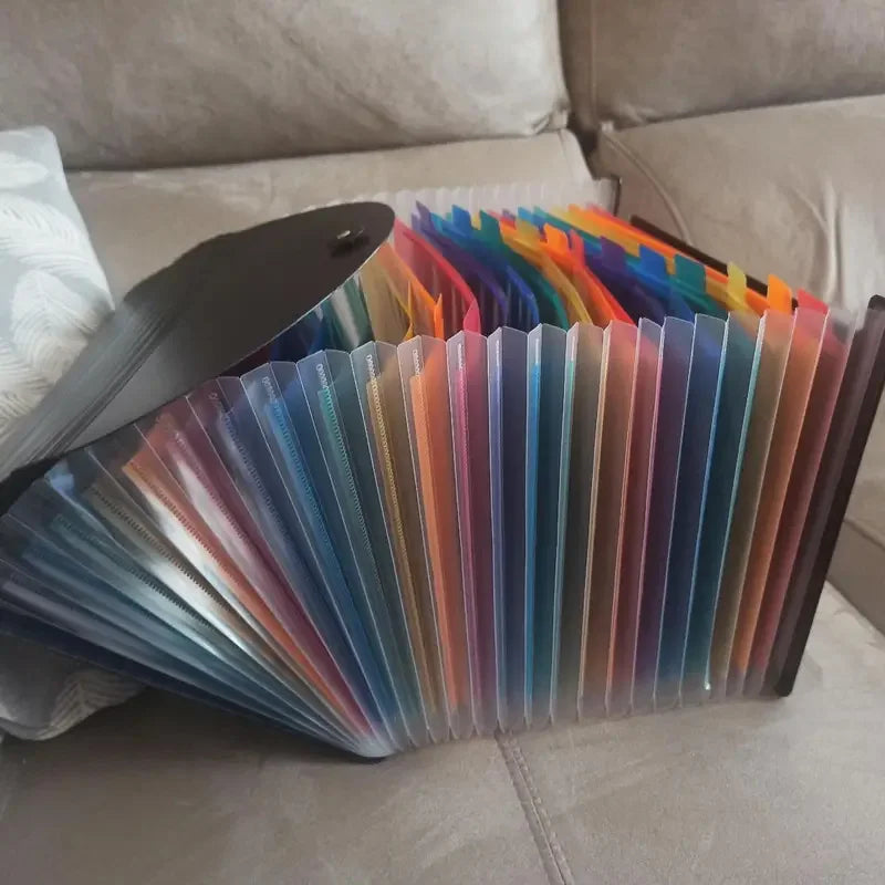Organisateur de Documents en Accordéon à Intercalaires
