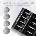 Chargeur Intelligent USB pour Piles Plates - 20mA, 40mA & 70mA