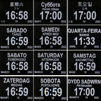 Calendrier horloge numérique multifonctions avec télécommande