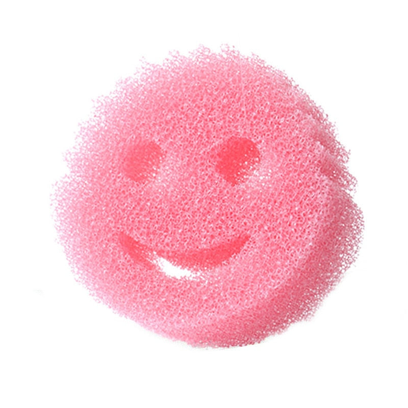 Lot de 4 Éponges magique SMILEY  à vaisselle