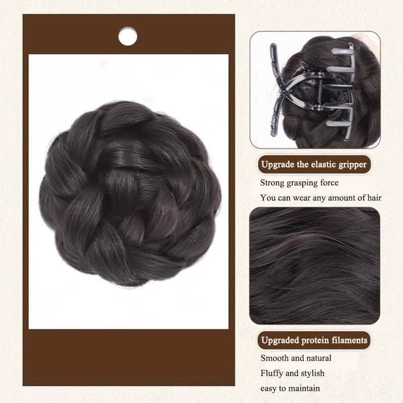 Pince Magique à Faux Chignon Tressé