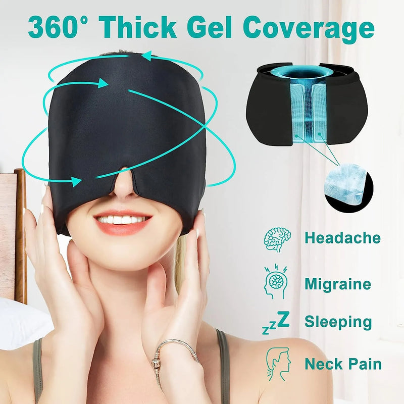 Masque GEL 360° - Anti migraine et mal de tête