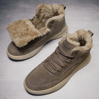Baskets montantes intérieur chaud pour Homme