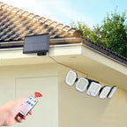 Applique murale à 300 LED Grand angle avec capteur de mouvement et télécommande
