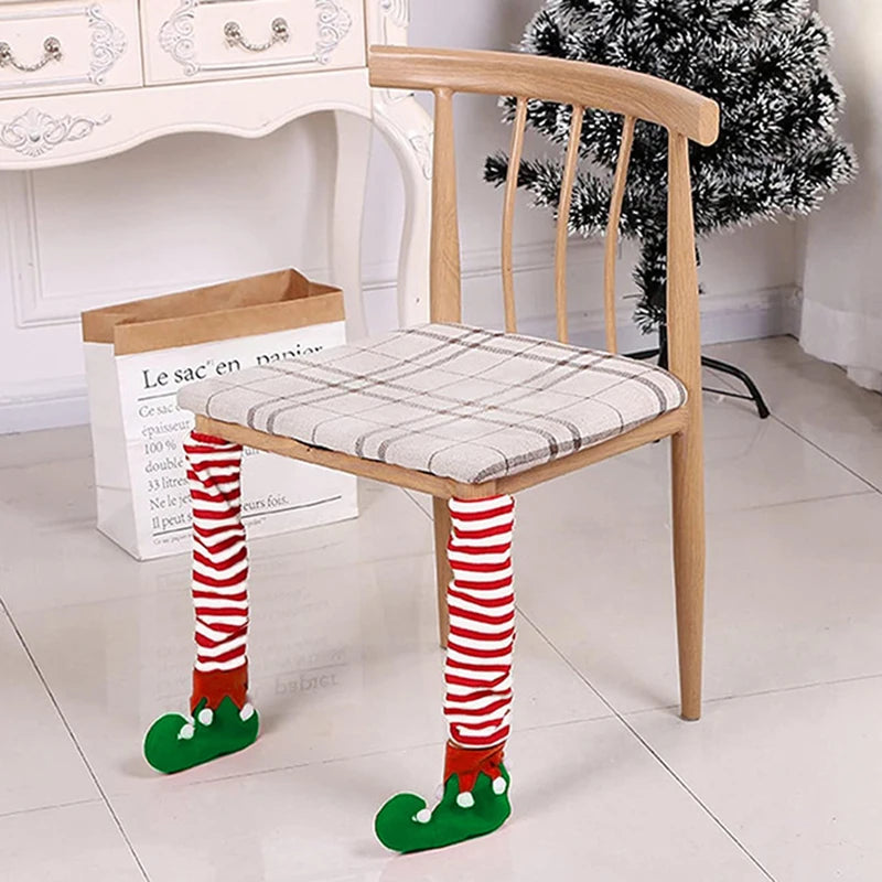 Lot de 4 Chaussettes Lutin pour Pieds de Table et Chaise