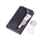 Mini porte-monnaie Cuir PU Anti-RFDI - Pop-UP automatique pour cartes