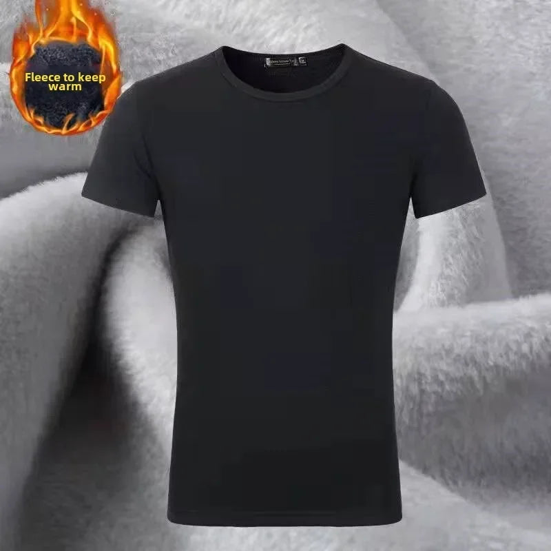 T-Shirt Thermique Doublure Polaire - Homme