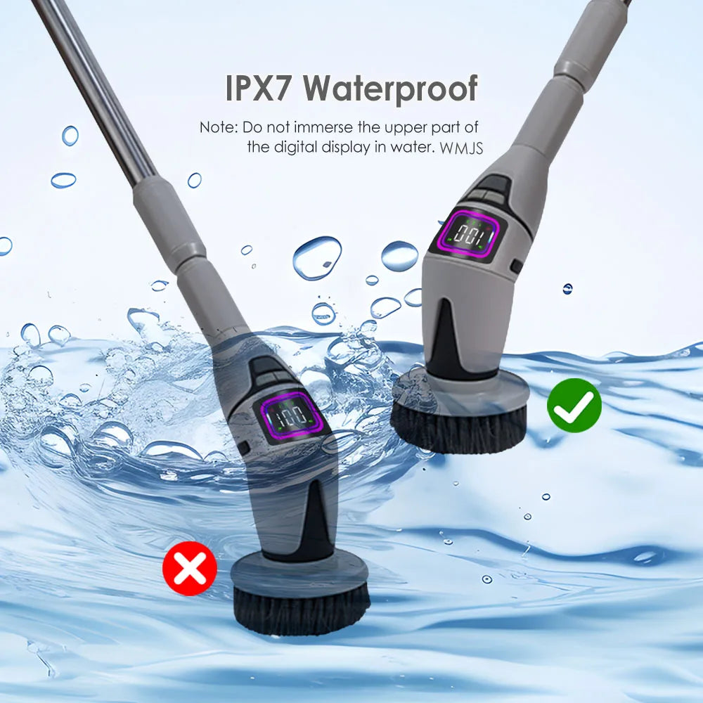 Brosse Électrique 10 en 1 Nettoyage Intensif