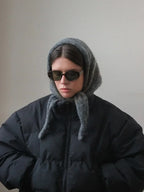 Foulard Cagoule 2 en 1 100% Laine