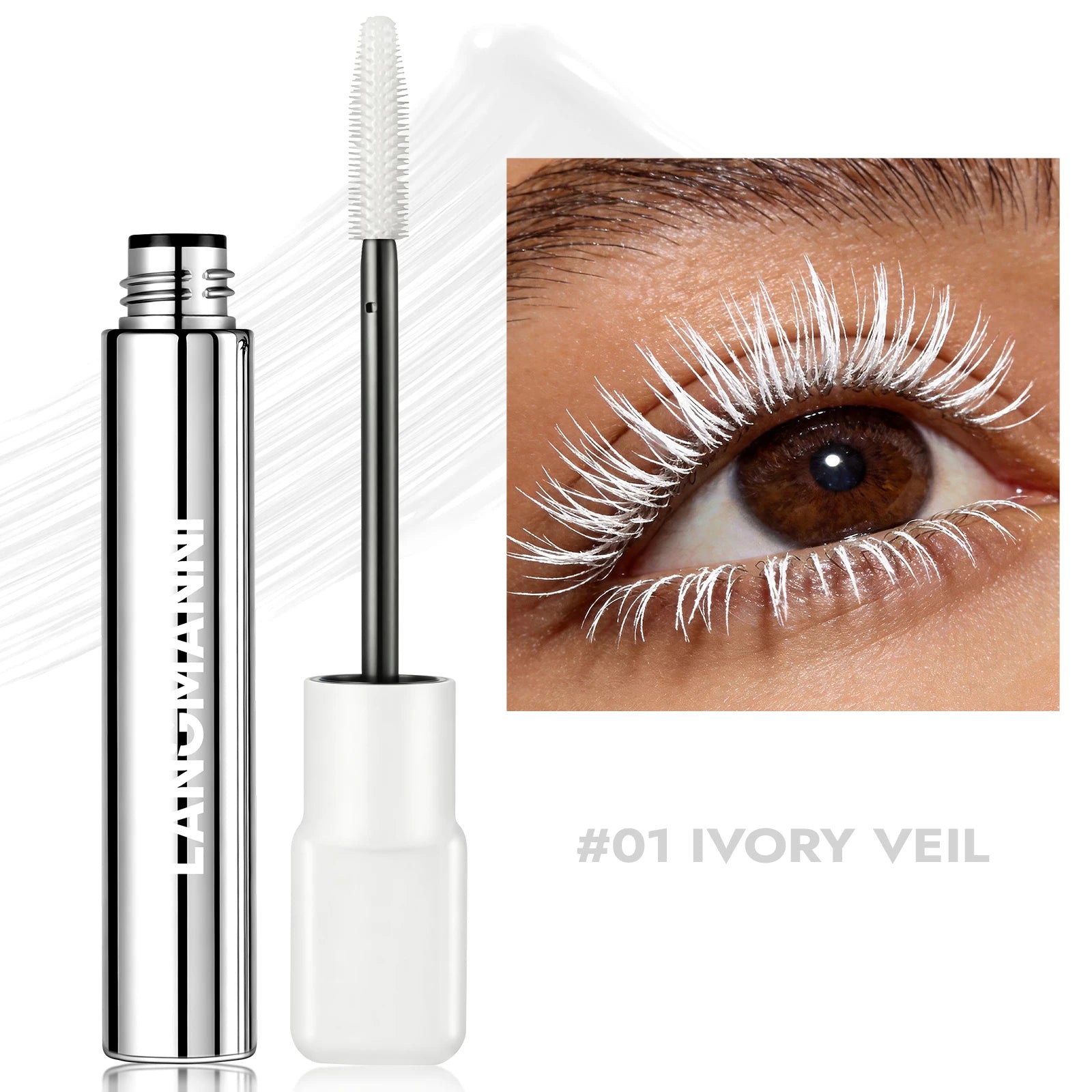 Waterproof Colored Mascara 8 Colors – Volumizing, Curling, and Long-Lasting