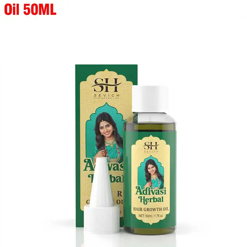 Duo Shampoing & Huile Pousse Accélérée et Anti-Chute - Brosse + Applicateur OFFERTS